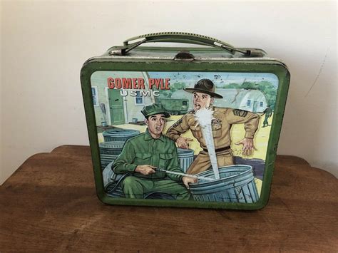 gomer pyle. metal lunch box|gomer pyle lunchbox for sale .